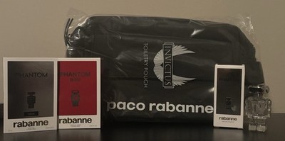 Paco Rabanne toiletry bag with fragrance bundle
