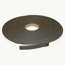 JVCC Low-Density PVC Foam Tape SCF-01 : 3/4 in. x 30 ft. x 3/8 in. thick Black