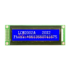 5v blue 20x2 character LCD display module hd44780 white backlight