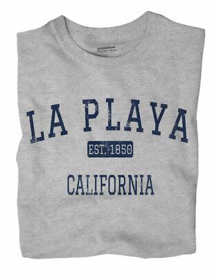 La Playa California CA T-Shirt San Diego EST