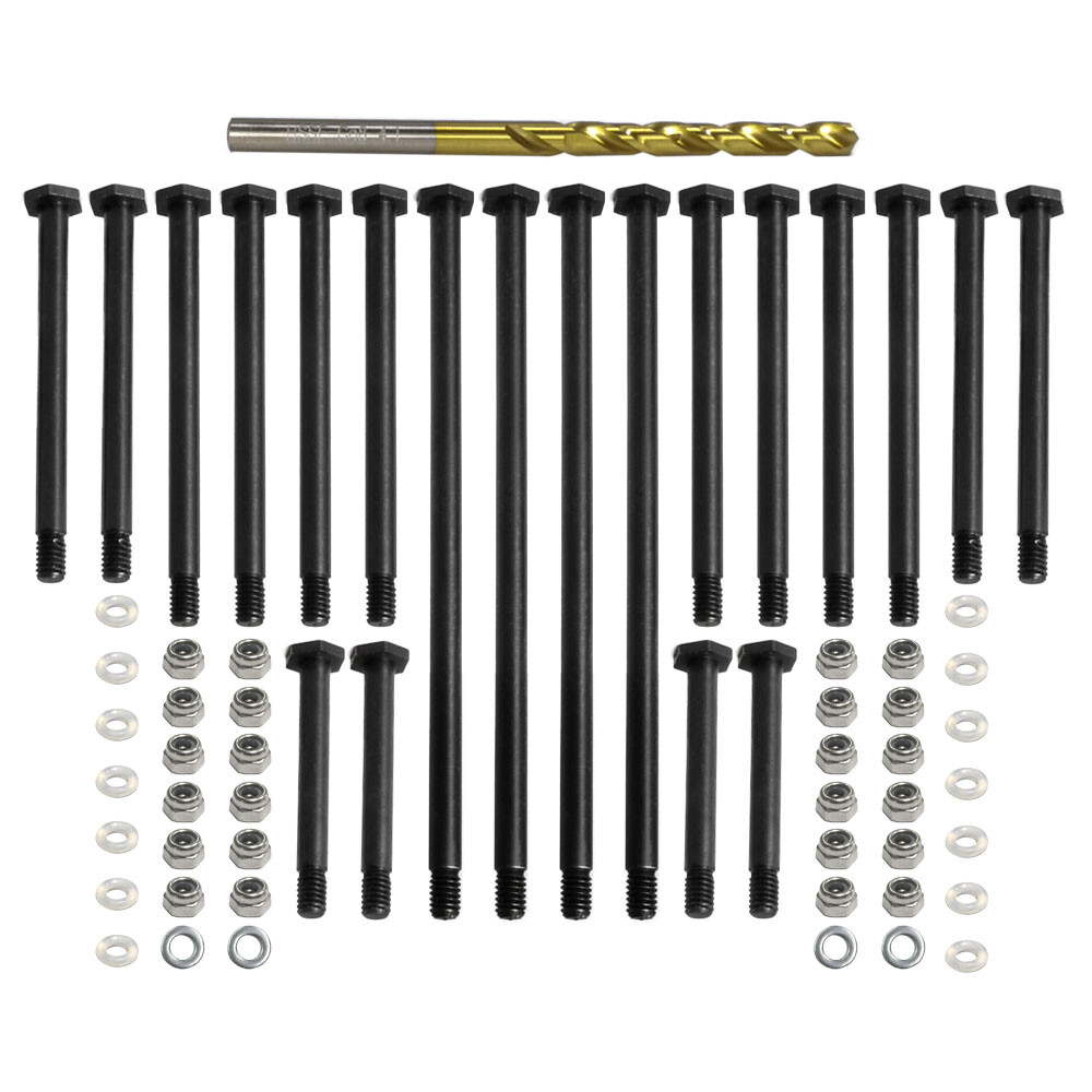 HD STEEL F & R SUSPENSION PINS SET FOR TRAXXAS 1/5 4WD X-MAXX 6S 8S / XRT 8S