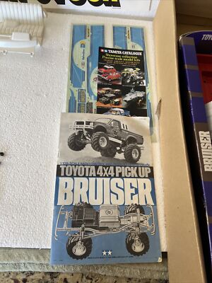 RARE* Vintage 1985 Tamiya Bruiser 4x4 Toyota RC Truck Scale