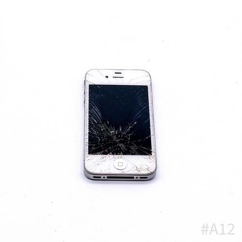 Apple IPHONE 4 With Display Damage White 16GB - Picture 4 of 8