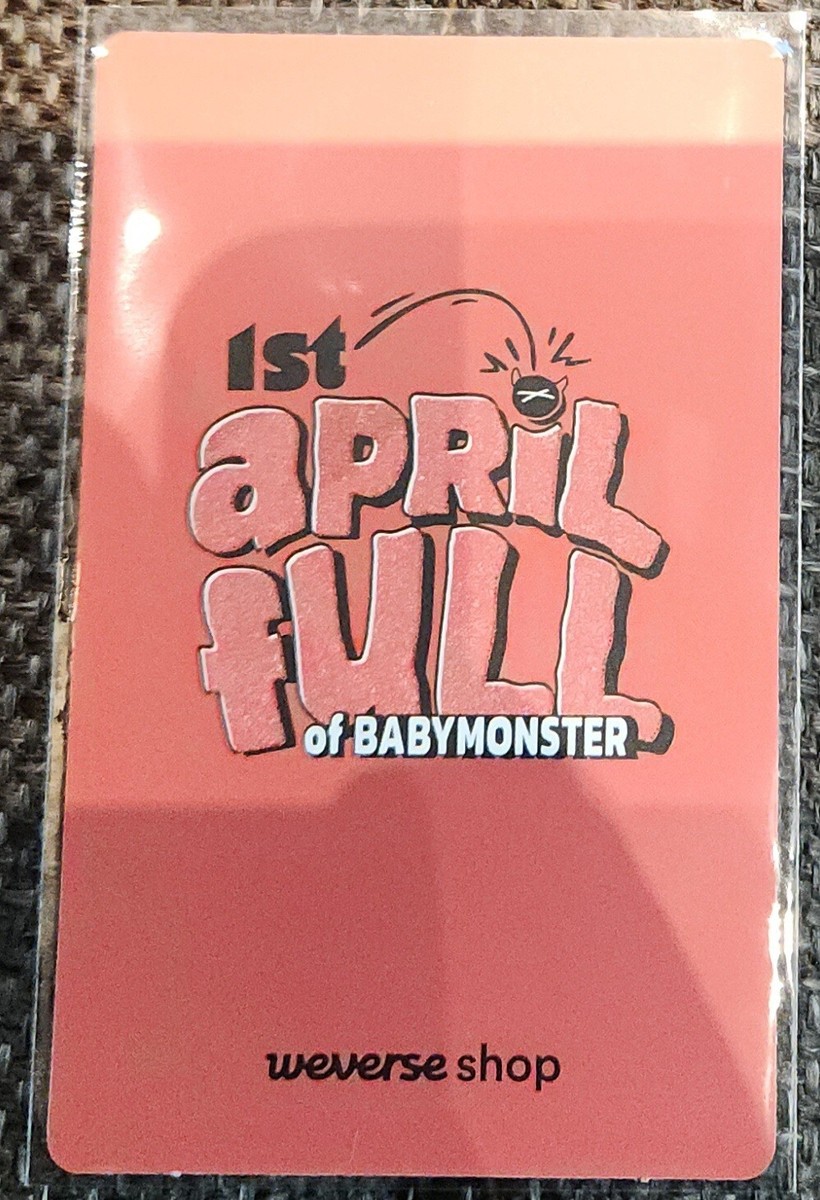 BABYMONSTER RORA 1ST ANNIVERSARY WEVERSE EXCLUSIVE LIMITED
