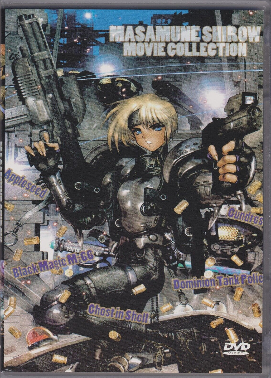 Black Magic M-66 Gundress Appleseed Ghost in the Shell Dominion Tank Police DVD