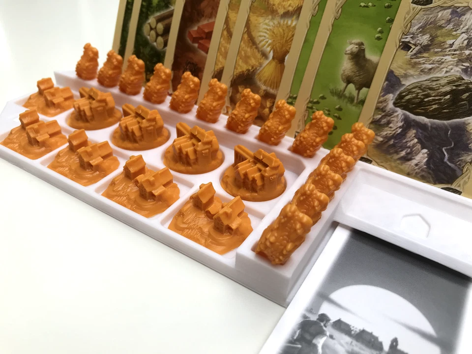 Siedler von Catan Upgrade, Halter und Organizer für Spielmaterial - Bild 4 von 4