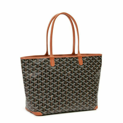 Goyard Saint Louis GM Tote Bag Pouch Brown Shopping Purse Unisex Auth New  Unused