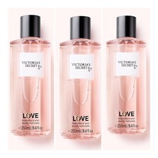 Victoria's Secret LOVE Fragrance Mist 8.4 fl.oz. Lot of 3