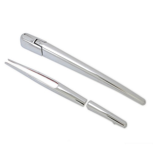 For Subaru Forester 2014-2024 Chrome Rear Window Wiper Noozle Cover Trim Decor - Picture 2 of 8