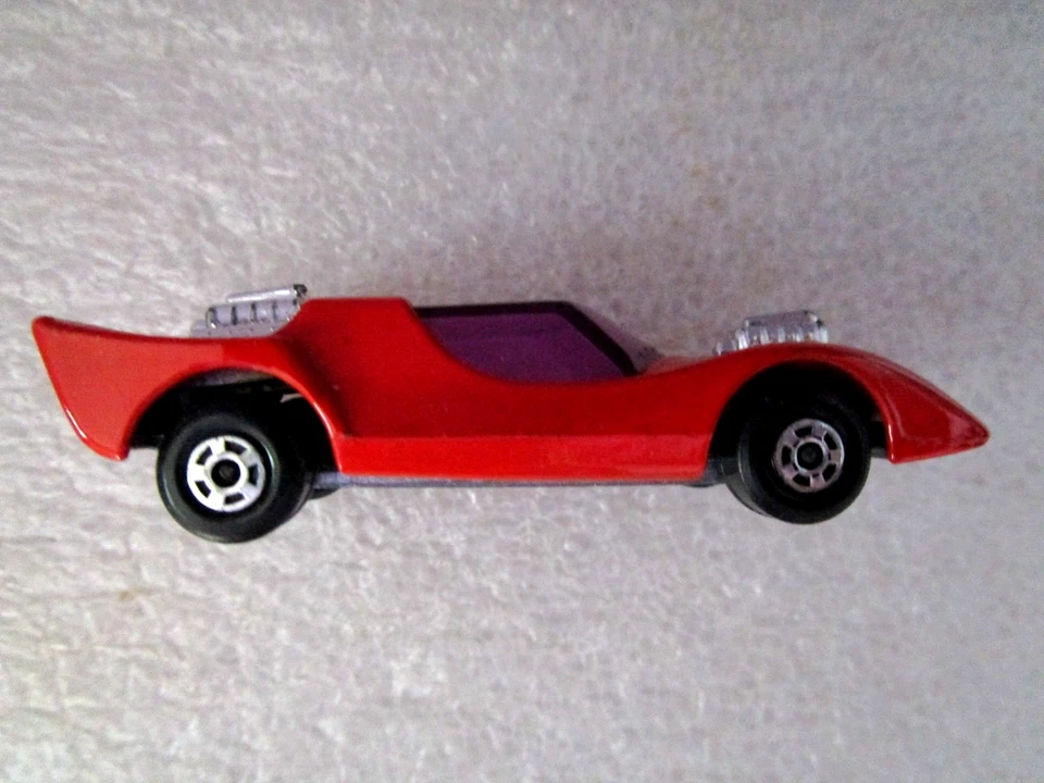 Matchbox 1971 Superfast No 4 Red Gruesome Twosome Original Box Car Mint - Image 3 of 4