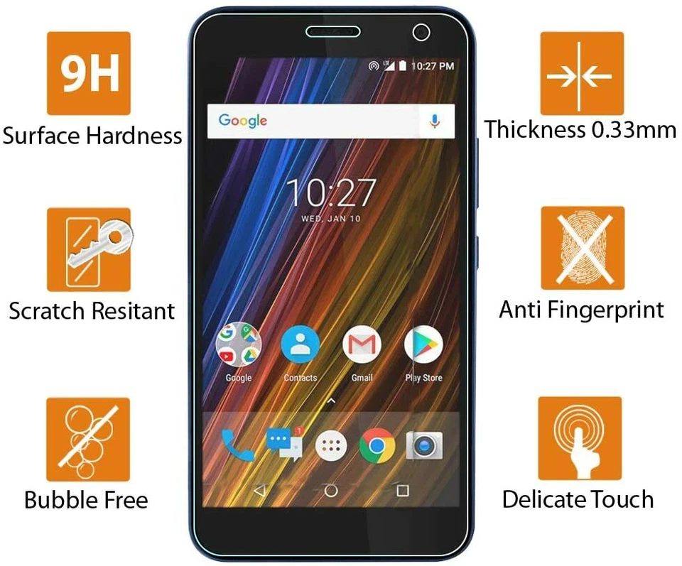 Protetor de vidro temperado para Alcatel 3V Tetra TCL LX Avalon V IdealXcite Raven - Imagem 4 de 4