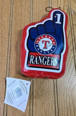 2000 #1 Texas Rangers Hanging First Finger Up On Hand Plush Vintage New With Tag