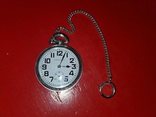 Vintage Rare Caravelle Pocket Watch Working Swiss