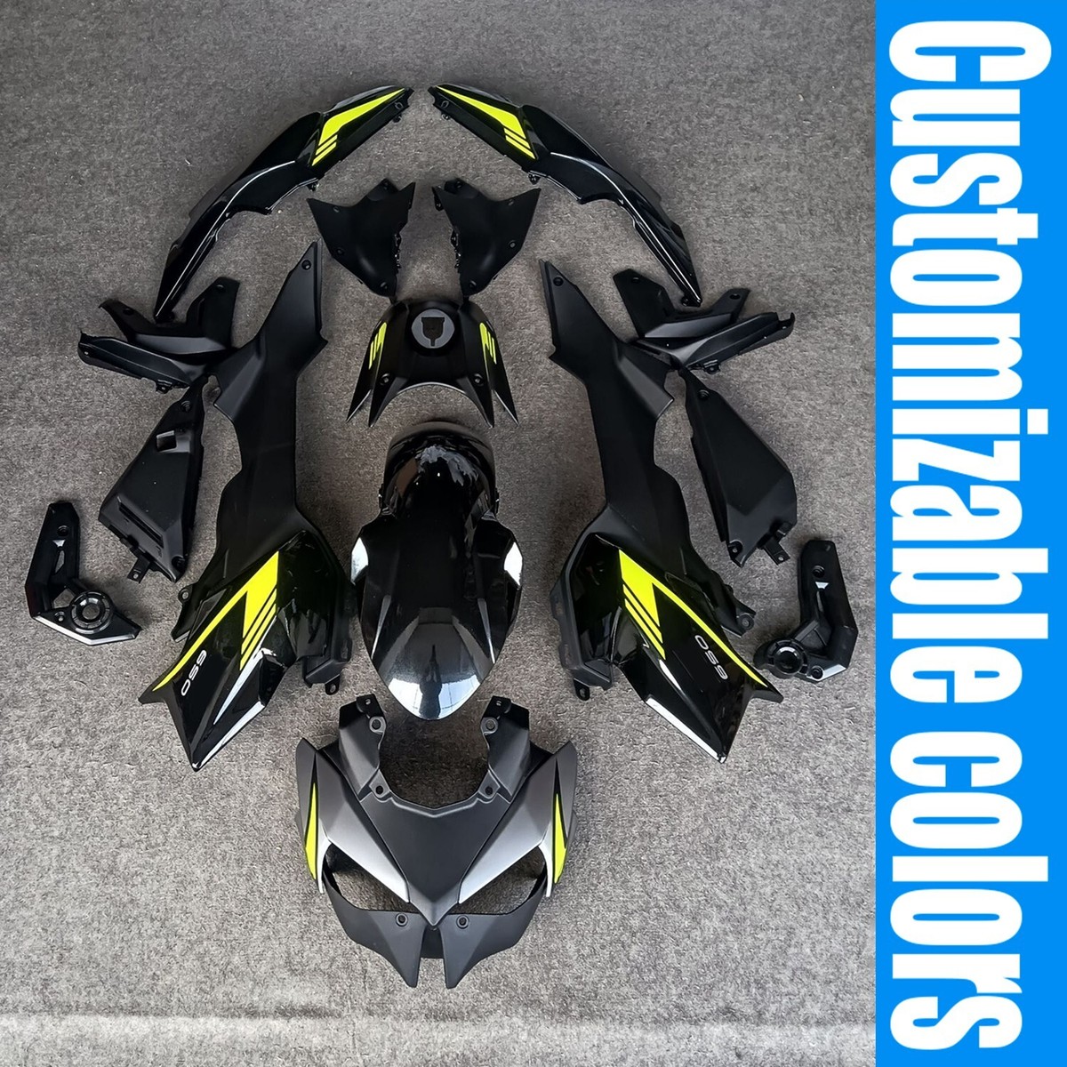 Fit For Kawasaki Z650 2020-2023 ABS Panel Fairing Set Bodywork Kit