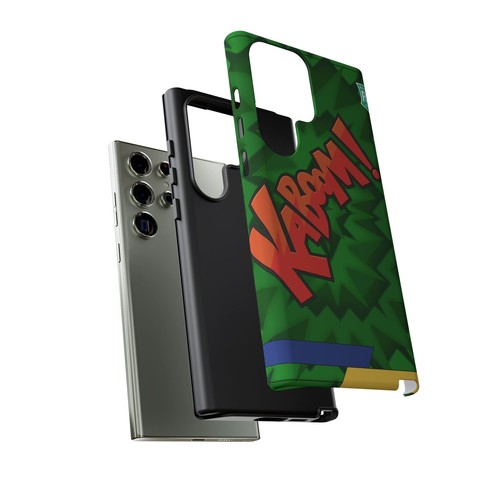 Phone Case, iPhone 16, Samsung Galaxy S24, S25, Green Kaboom Rookie - Picture 242 of 255