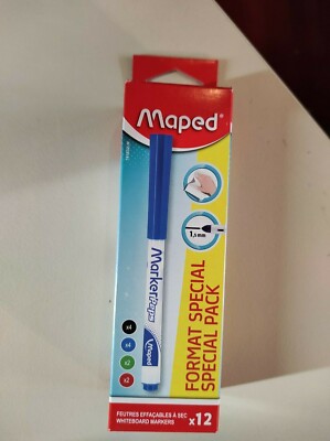 Maped 12er Marker Peps  Whiteboardmarker Stifte Boardmarker