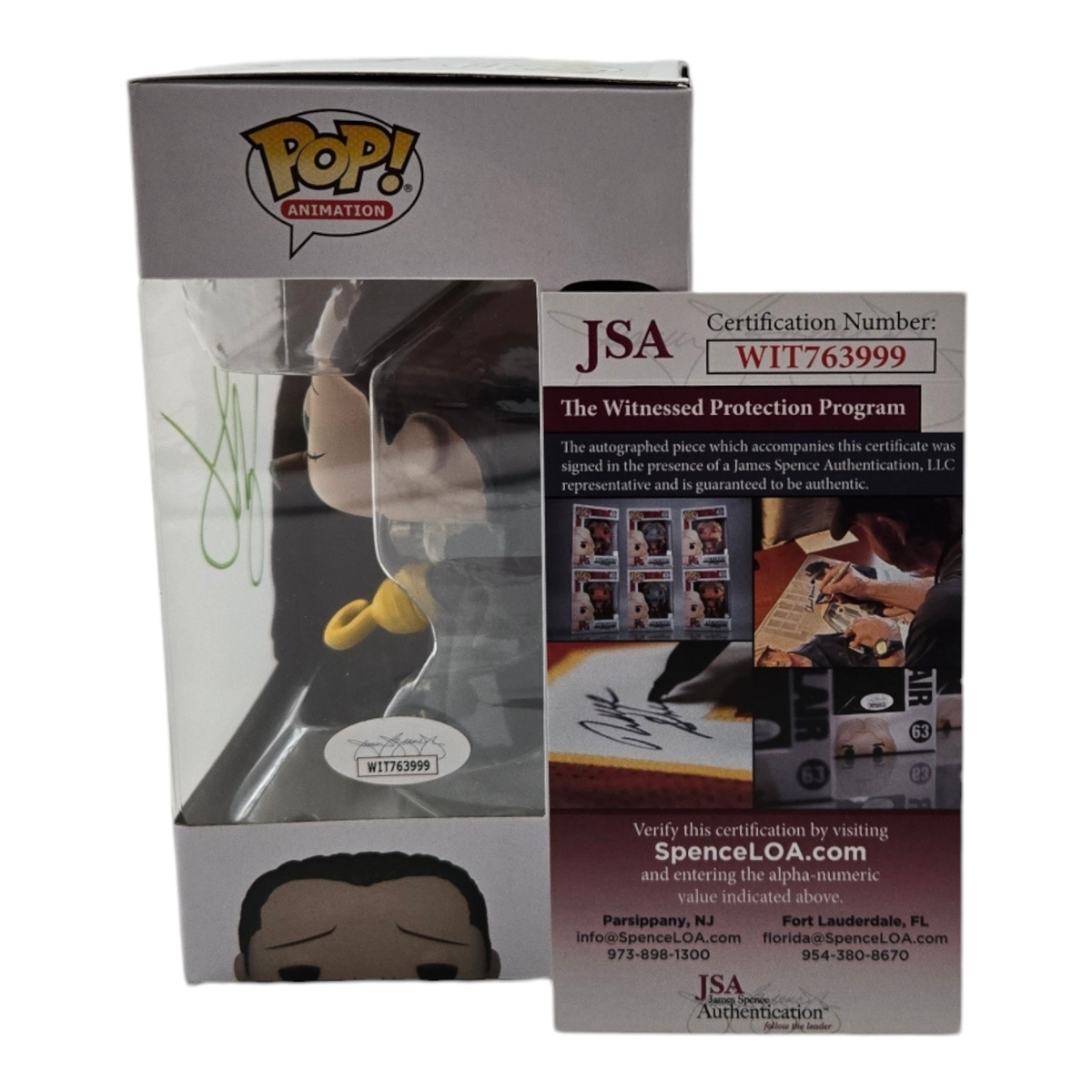 John Swasey Signed Funko Pop Crocodile One Piece Autograph Anime