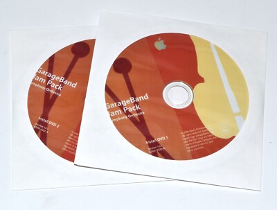 *Vintage Apple Software* 2006 Garage Band Jam Pack 4 ''Symphony Orchestra, Used''