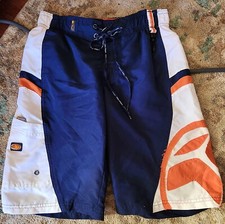 ZERO XPOSUR BOYS SWIM TRUNKS SIZE 8 SMALL NWT SUNGLASS CLIP MESH LININGS