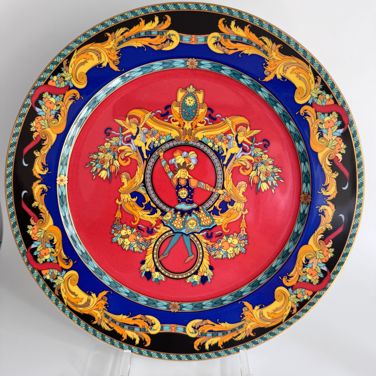 VERSACE Le Roi Soleil SERVICE PLATE 12  inch Rosenthal 30 cm  in Box