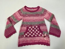 Naartjie Girls Pink Ramie Cotton Long Sleeve Sweater 4