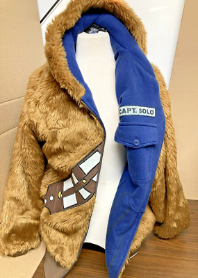 Star Wars Chewbacca / Hans Solo Reversible Jacket Hoodie Cosplay