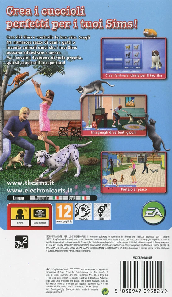 Essentials The Sims 2 Pets Sony PSP Electronic Arts - Image 2 of 2
