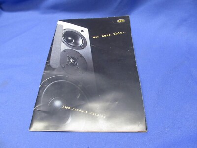 Vintage 1998 NHT Loudspeaker Product Catalog