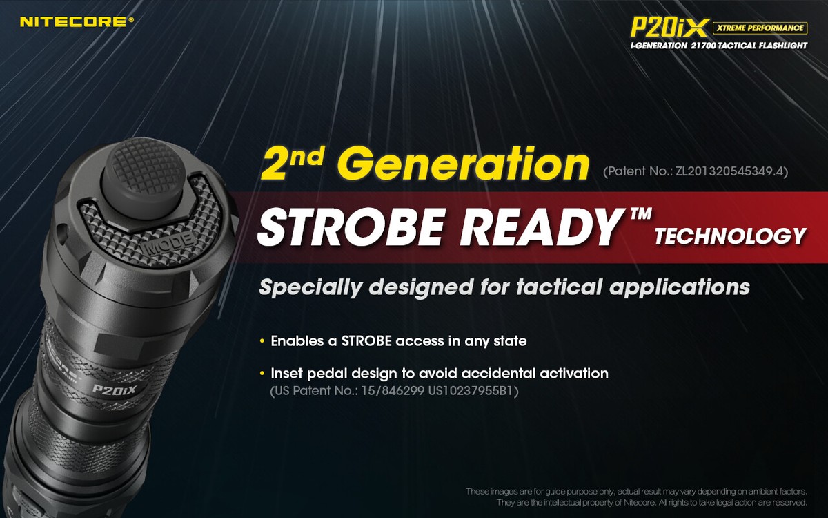 Nitecore P20iX 4000 Lumens Tactical Flashlight - View #11
