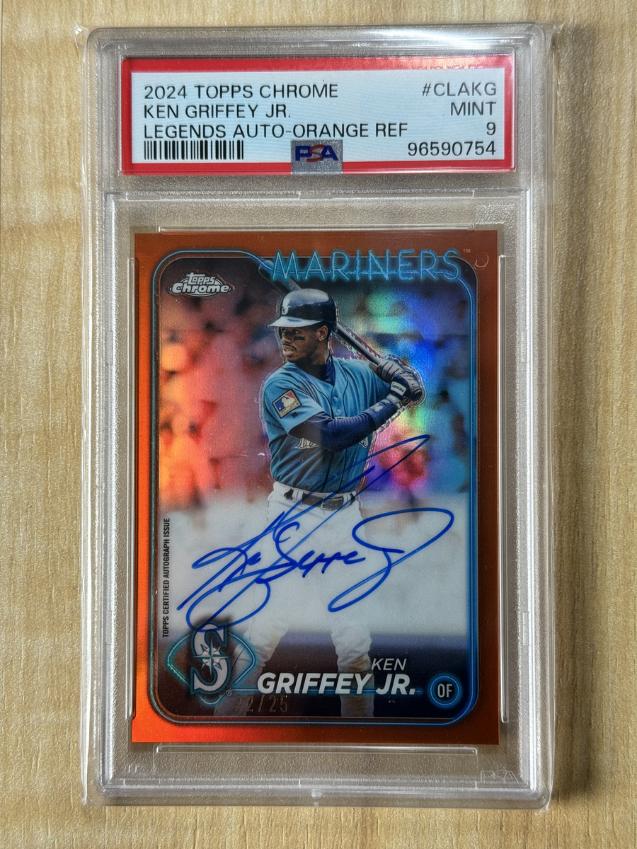 2024 Topps Chrome - Chrome Legends Autographs Ken Griffey Jr #CLA 