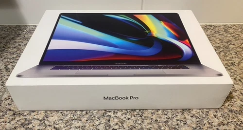 OVP Karton, original Verpackung für Apple MacBook Pro 16" 2019; A2141