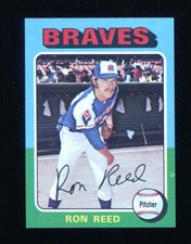 1975 Topps Baseball #81 Ron Reed Card - NM         #1425