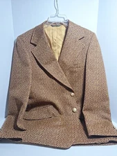 Vintage Curlee Tiemans Clothing For Men, Sport Jacket, Size Med, Polyester 