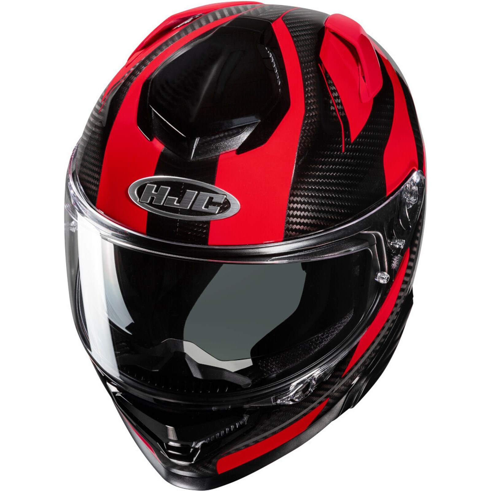 HJC Rpha 71 Carbon Hamil Motorcycle Helmet XXL - Full Face Helmet Black-Red