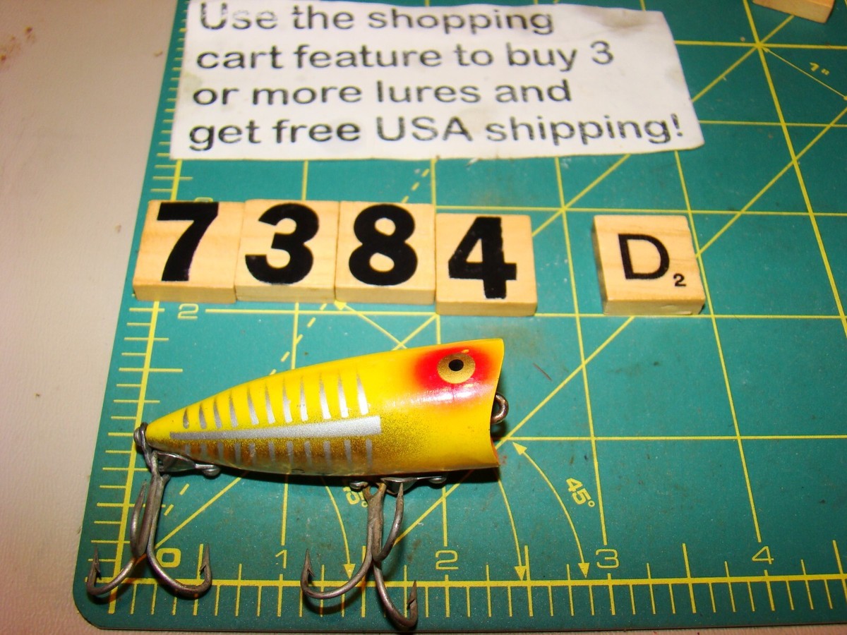 ルアー・フライ HEDDON CHUGGER JR. Heddon Chugger Jr Lure - Fin & Flame