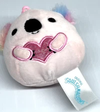 KAELEA the Koala Squishmallow 3.5" Plush Clip Pink Valentines Day