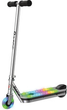 Razor Color Rave Electric Scooter Colorful LED Light-Up Deck 7.5 MPH Kids 6