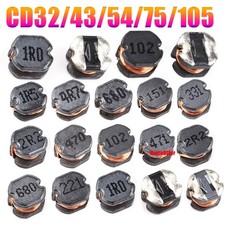 CD32/43/54/75/105 Power Inductors SMD 1UH to 1000uH Wires Wound Power Inductors