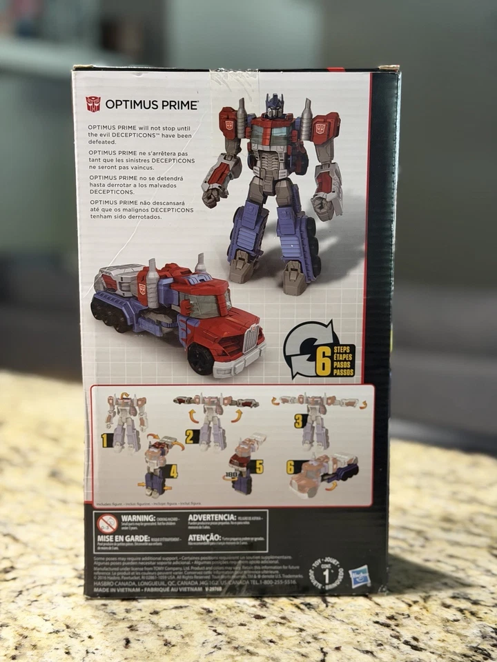 Hasbro Transformers Generations Cyber Commander Series (Optimus Prime)(OPEN BOX) - Image 3 of 3