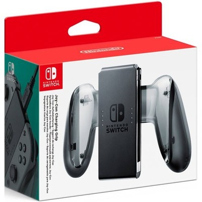 Nintendo Switch Original Joy Con Charging Grip / Aufladehalterung / HAC012 schwa