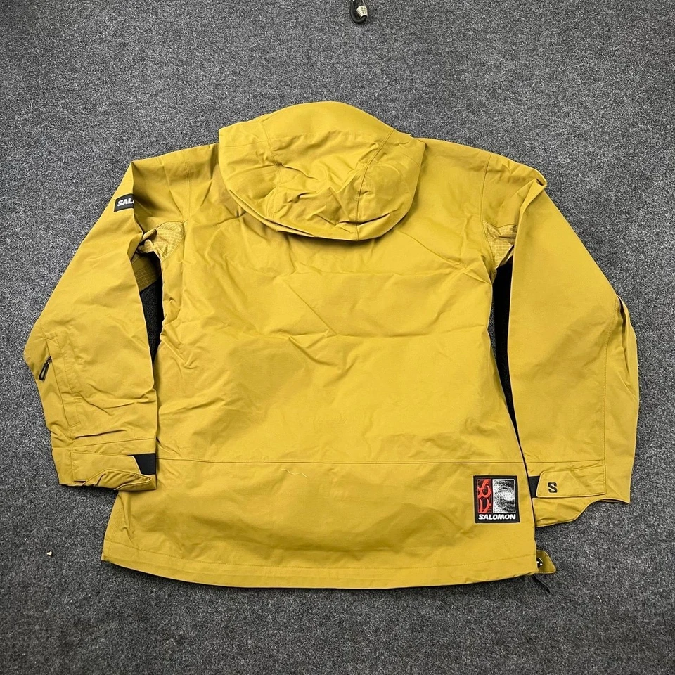 Chaqueta SALOMON Venom Anorak Shell para hombre talla S oliva brillante  Foto 4 de 4