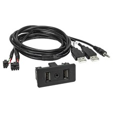 USB AUX Replacement Adapter kompatibel mit VW Golf 7 T6 Multivan