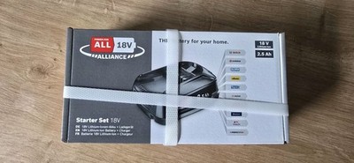Bosch Starter-Set 18 V Alliance 1x PBA 18 V / 2,5 Ah Akku + AL 18V-20 Ladegerät