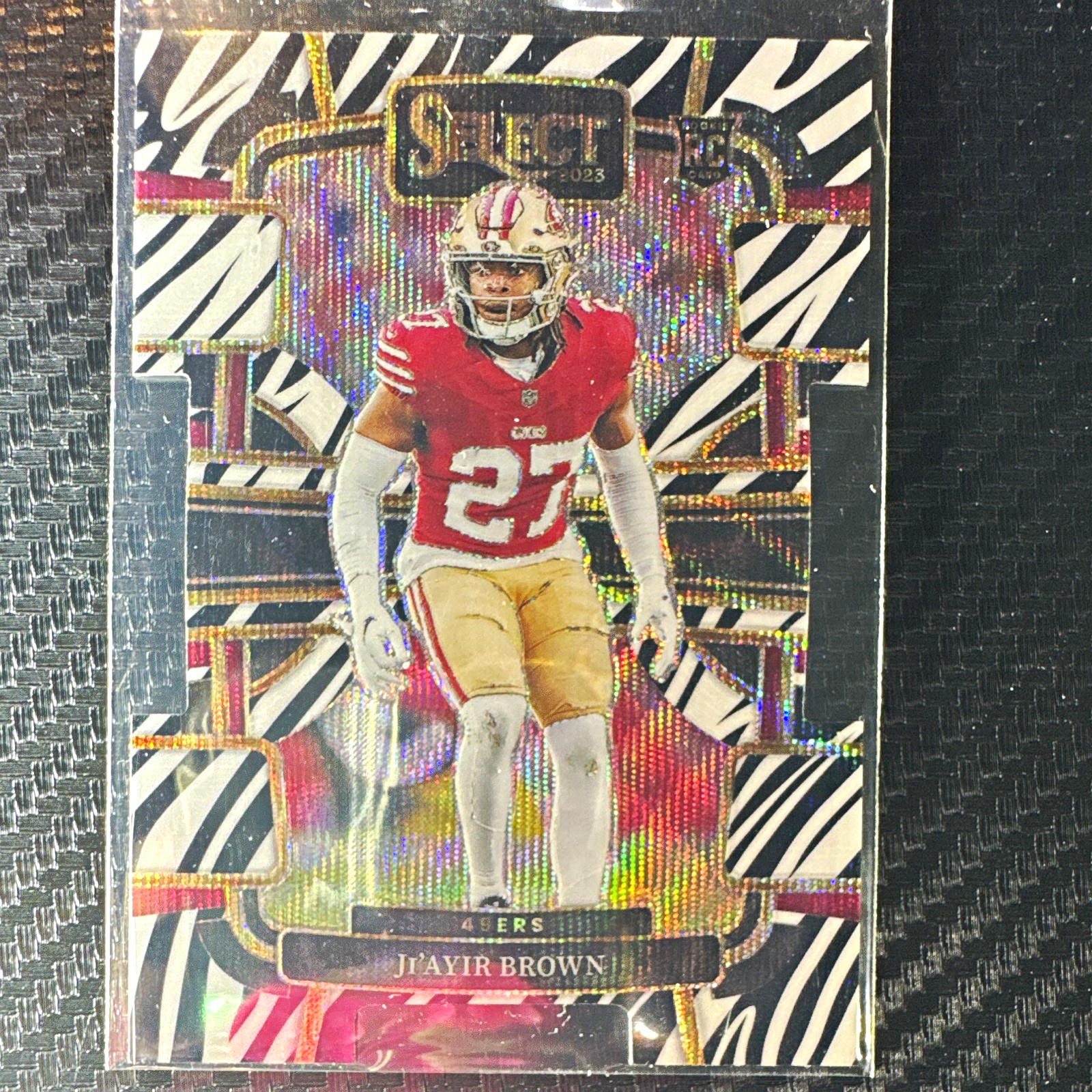 Ji'Ayir Brown Panini Select #91 Zebra