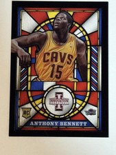 2013-14 Panini Innovation Rookie Stained Glass Gold Anthony Bennett #12 RC!!