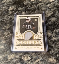 DONT’E THORNTON JR. 2025 National Treasures FOTL GOLD /49 Rookie Patch SP