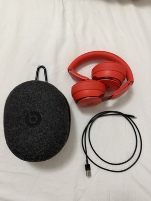 Original Beats by Dr. Dre Solo 3 Wireless Bluetooth Kopfhörer rot