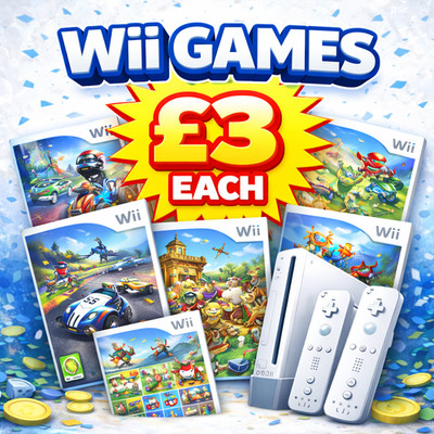 Nintendo Wii Spiele je 3£ Spiel zur Auswahl getestet PAL UK