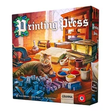 Printing Press Detailed Strategy Game for Exciting Engaging Tabletop Play
