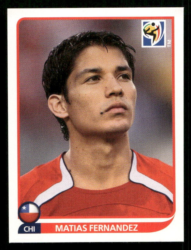 2010 Panini World Cup Stickers International #632 Matias Fernandez
